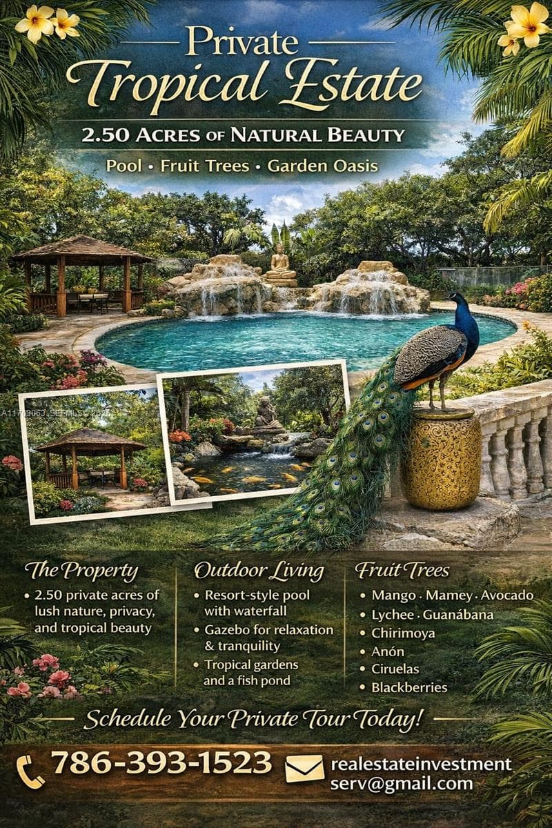 15700 SW 202nd Ave, Miami FL 33187