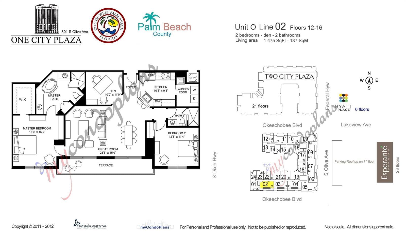 801 S Olive Avenue # 1402, West Palm Beach FL 33401 photo 3