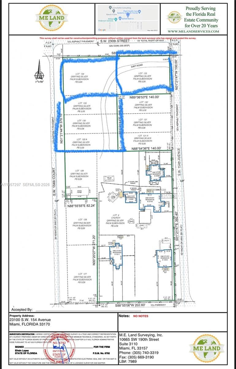 23000 SW 154 St, Miami FL 33170