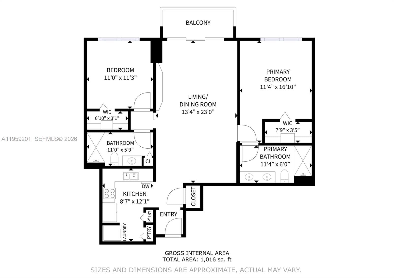 31 SE 5th St # 2408, Miami FL 33131 photo 2