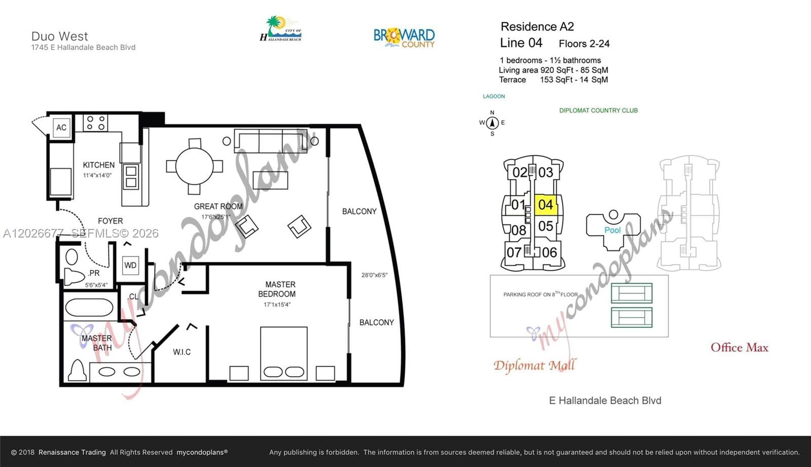 1745 E Hallandale Beach Blvd # 2104W, Hallandale Beach FL 33009 photo 2