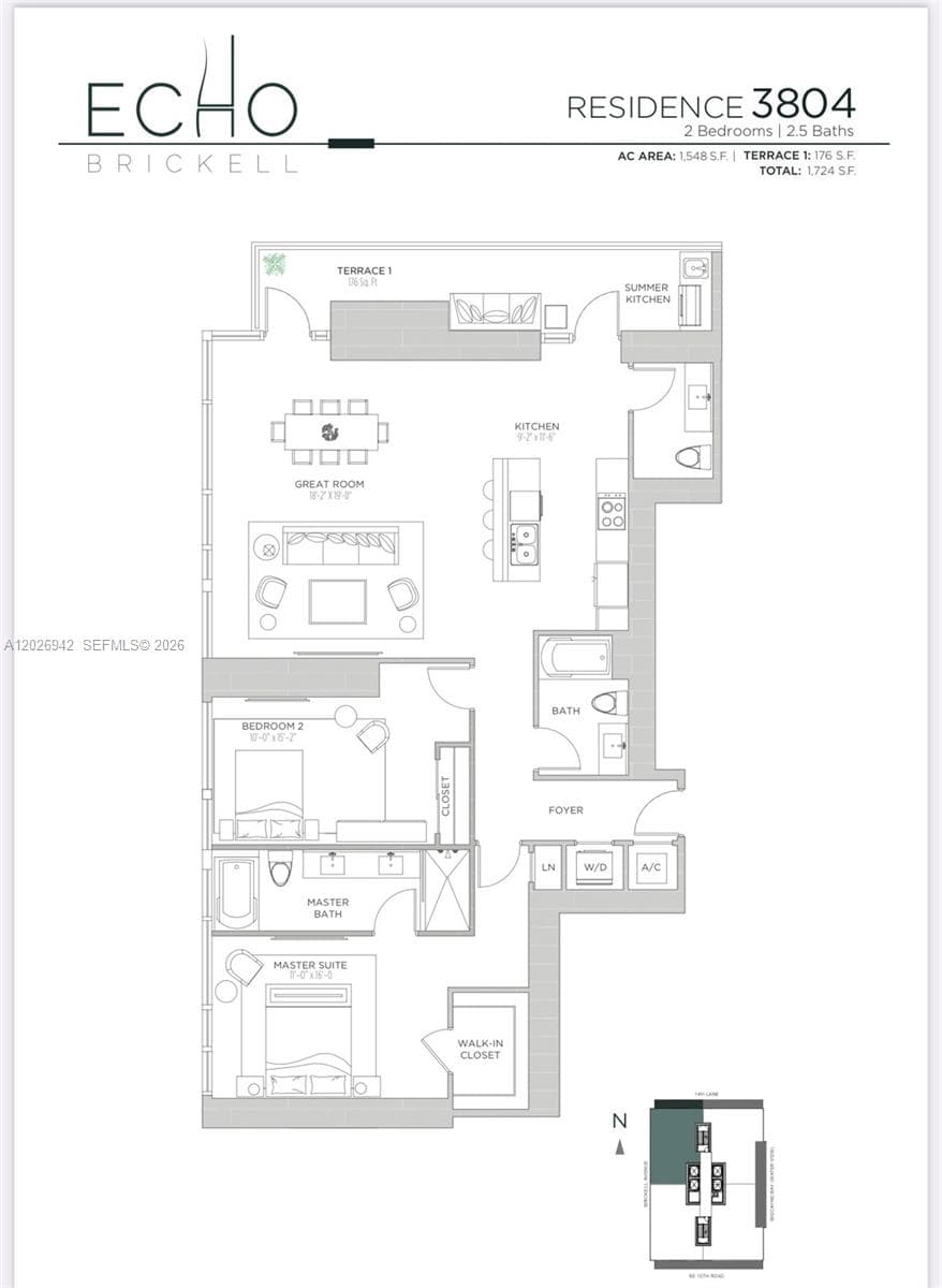 1451 Brickell Ave # 3804, Miami FL 33131 photo 3