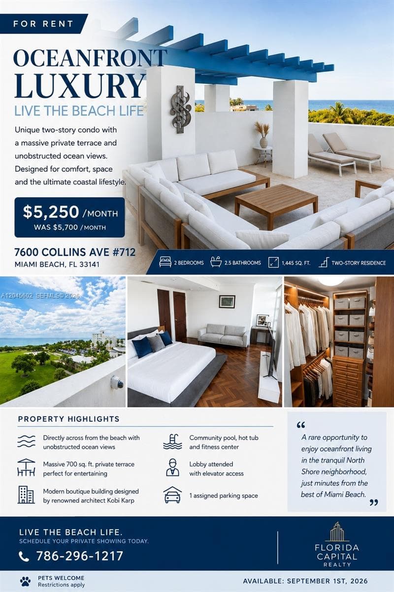 7600 Collins Ave # 712, Miami Beach FL 33141 photo 3