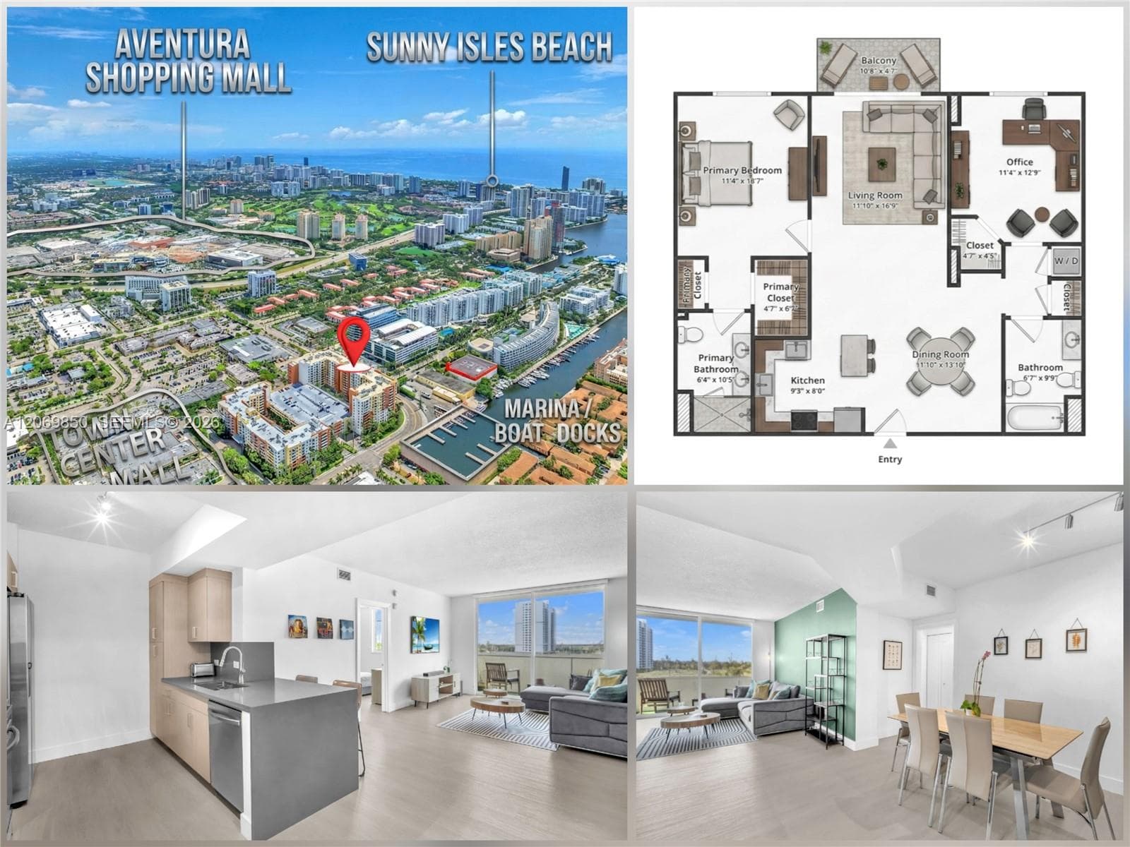 18800 NE 29th Ave # 517 (Fully Renovated), Aventura FL 33180