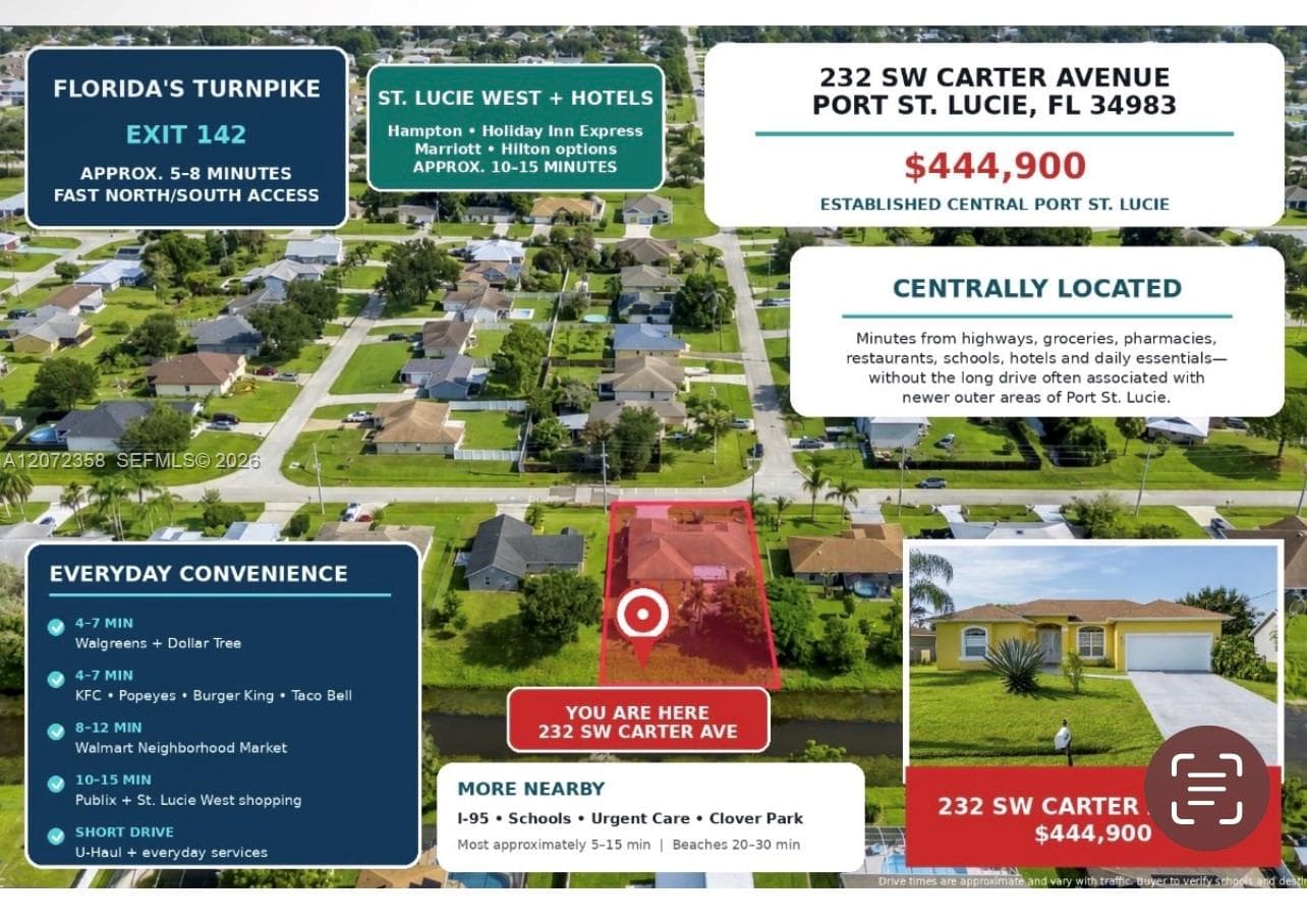232 SW Carter Ave, Port St. Lucie FL 34983 photo 2