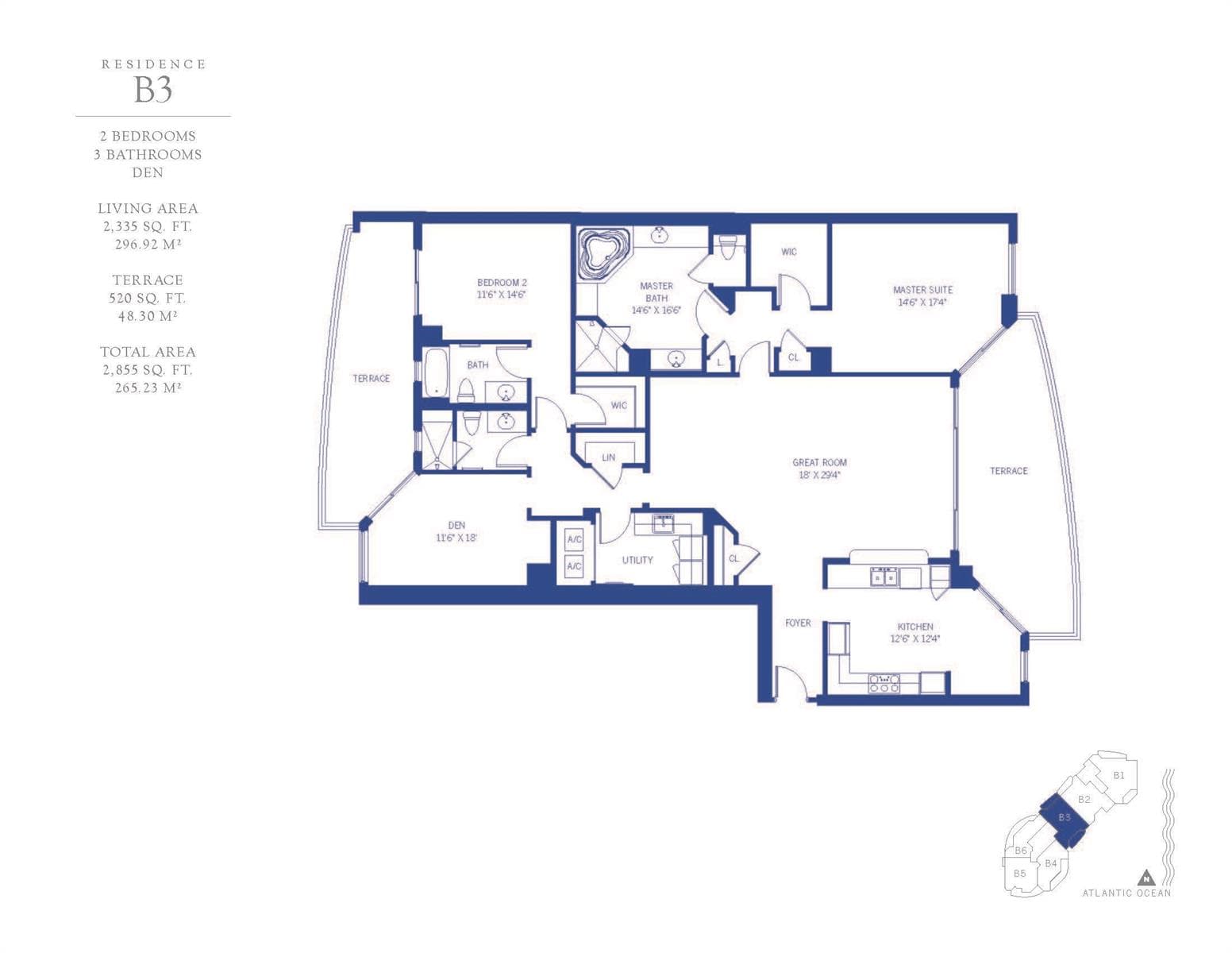 2700 N Ocean Drive # 2103b, Singer Island FL 33404