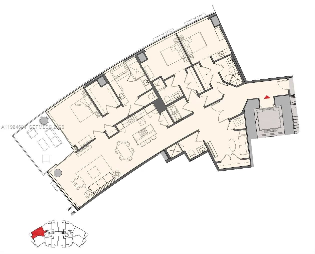 851 NE 1st Ave # 3601, Miami, FL 33132
