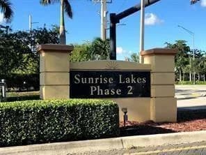 8590 Sunrise Lakes Boulevard # 107, Sunrise FL 33322